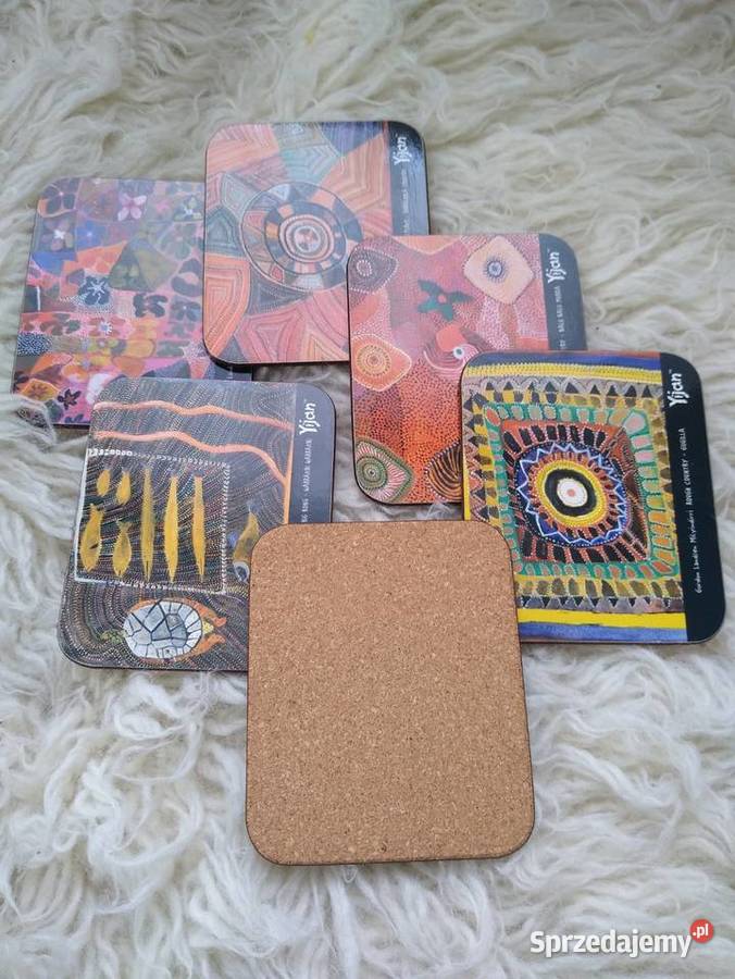 Podkładki pod szklanki piwo Australijska Sztuka dolnośląskie Bolków