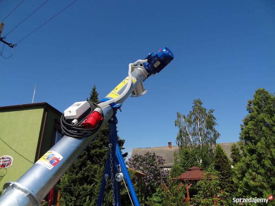 Przenośnik Ślimakowy Żmijka do zboża 3kW OCYNK