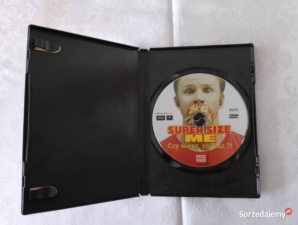 Płyta DVD video Super Size Me Czy wiesz co JESZ z gazety Oborniki