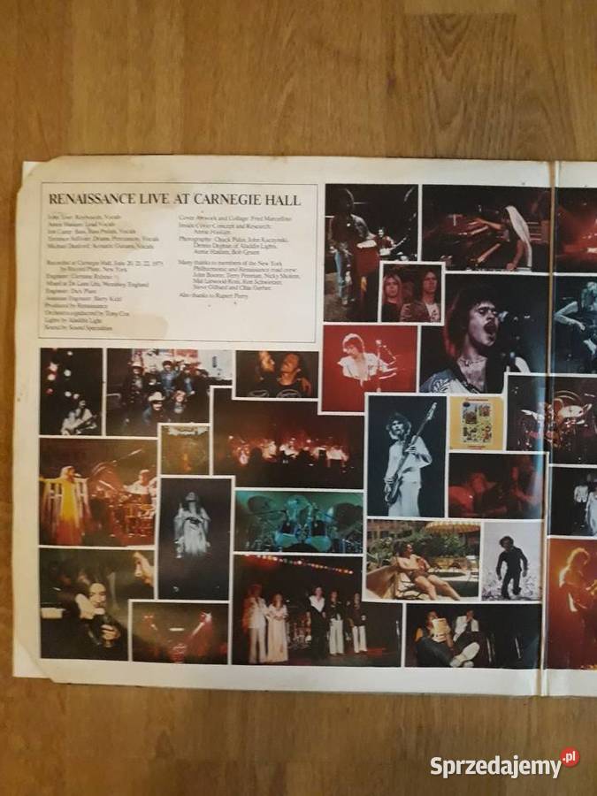 RENAISSANCE Live at Carnegie Hall 2LP Rzeszów sprzedam
