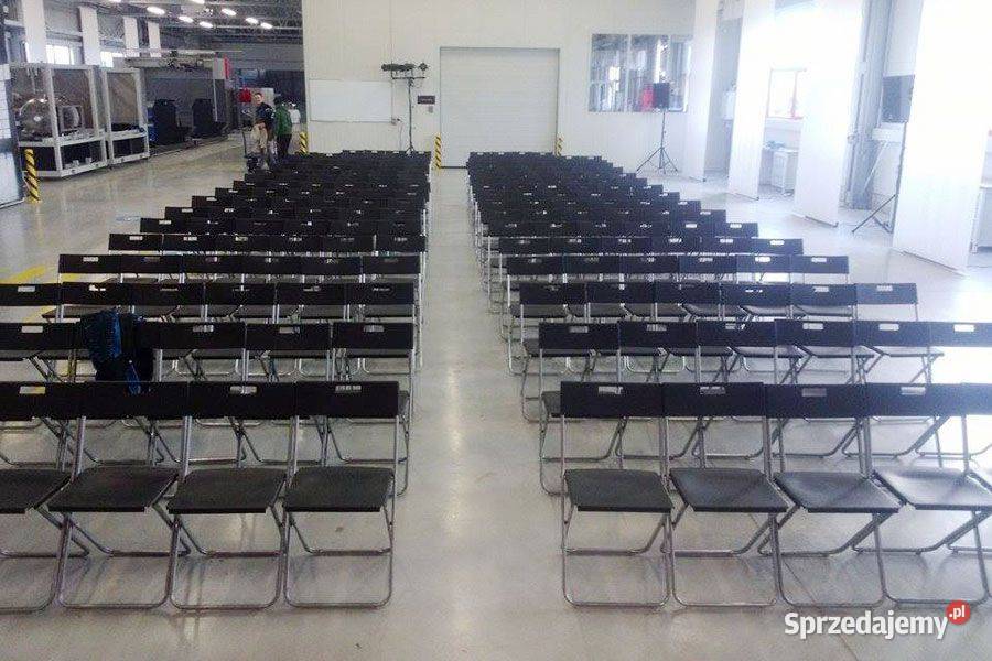 krzesła składane wynajem 1000 transport montaż