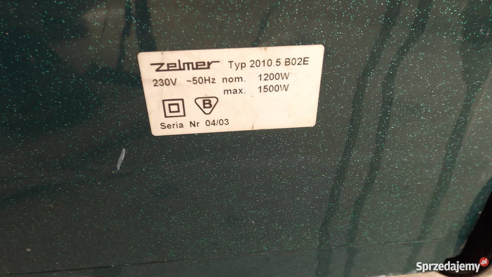 Odkurzacz Zelmer Cobra 2010 1500W