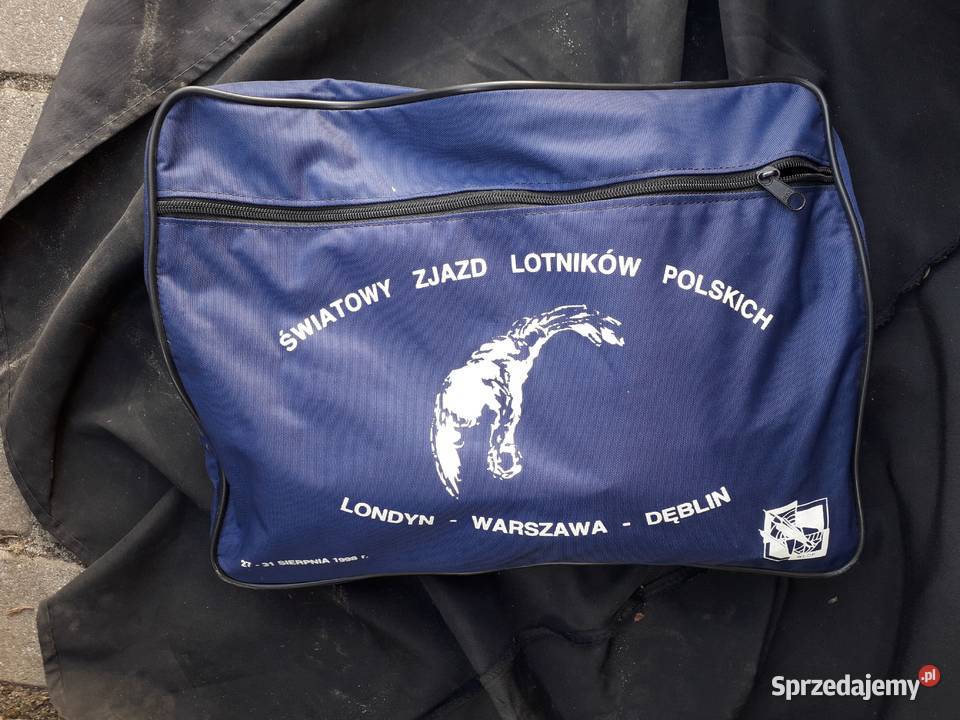 Oryginalna torba Swiatowy Zjazd Lotników Warszawa