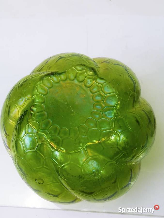 Loetz Wazon Szkło Lotz Plaster Miodu Nowa Sól