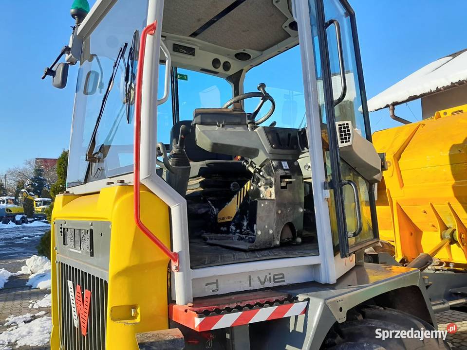 Wozidło budowlane Waker Neuson DV100 z kabiną Wozidła