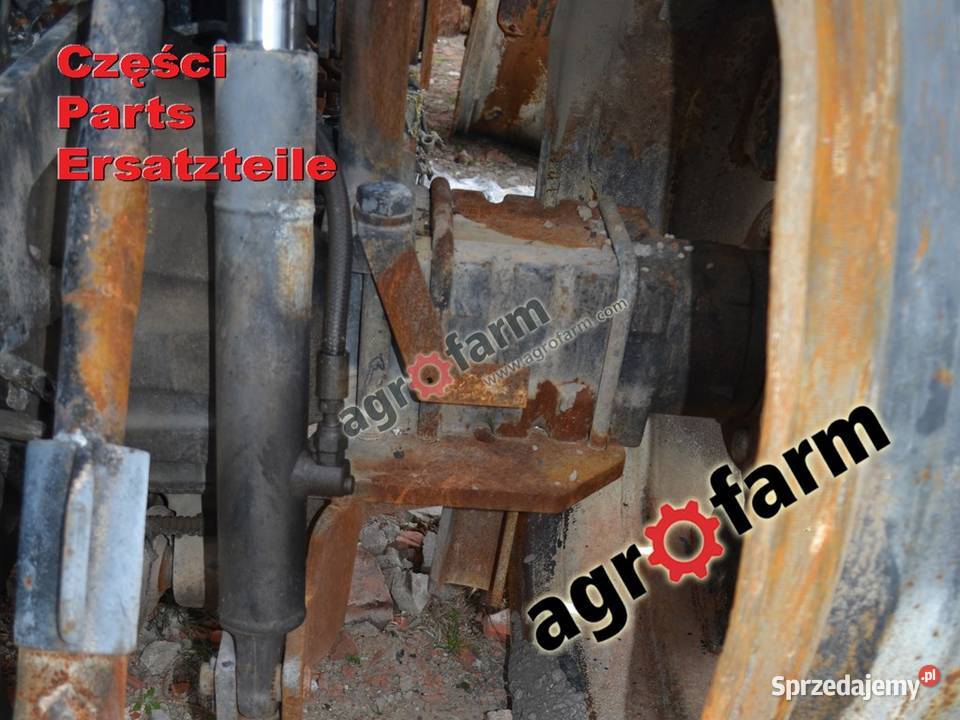 Holland TS 115 części silnik skrzynia biegów Części i osprzęt rolniczy Byków