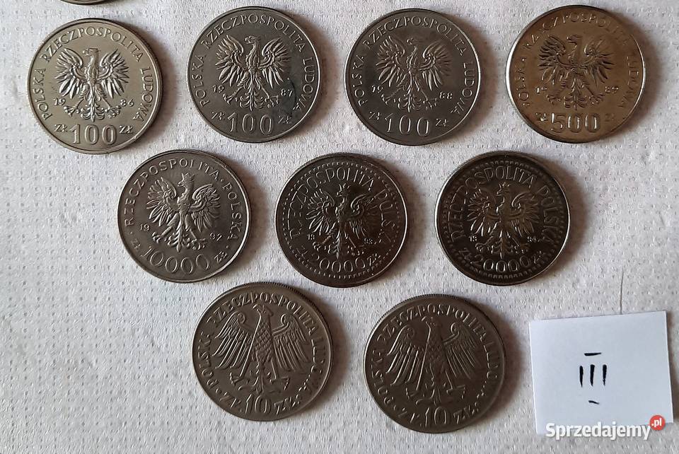 Zestaw III Monet Polska Królowie Gliwice