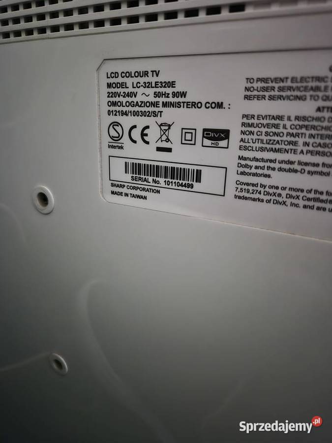 Telewizor led Sharp Aquos Chorzów