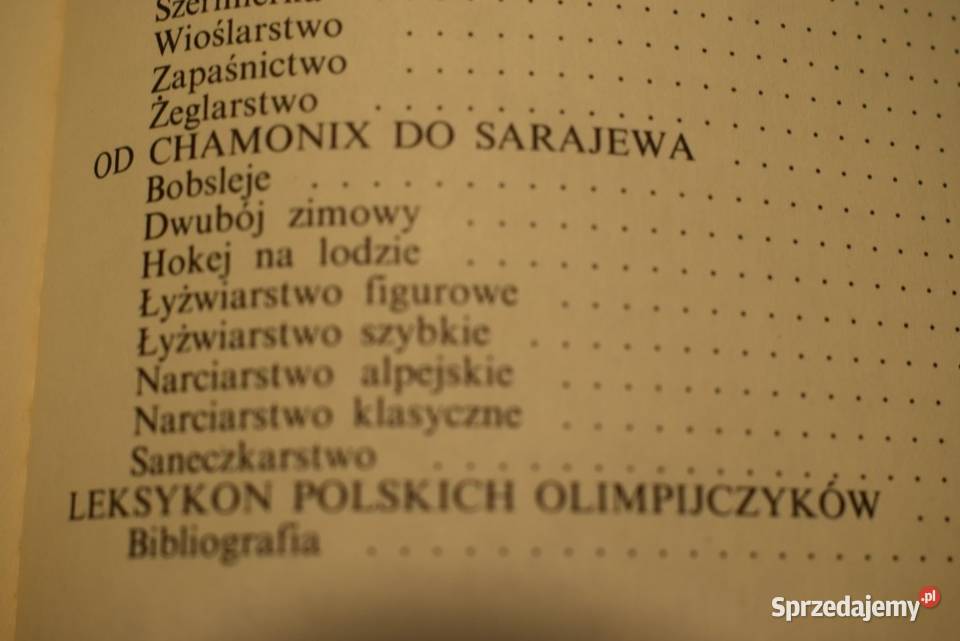 Polscy Olimpijczycy 1924 1984 Z Głuszek kujawsko-pomorskie Chełmno