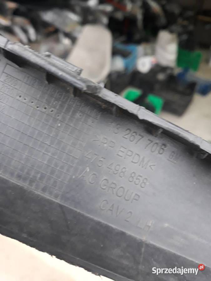 OPEL MERIVA B LISTWA LEWA HOKEJ PRAWY SPOILER Międzychód