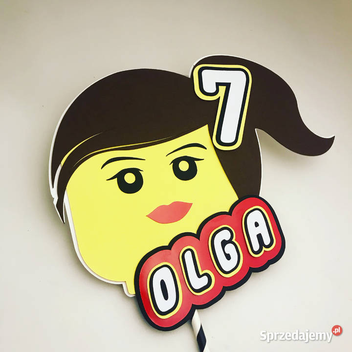 Topper dekoracja na tort lego urodziny Nowy Sącz