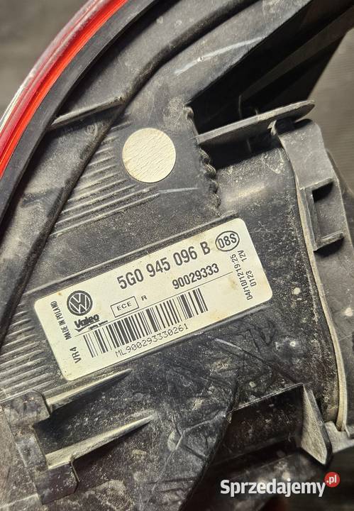 Volkswagen Golf 7 VII lampy tył komplet osobowe podkarpackie Jarosław sprzedam