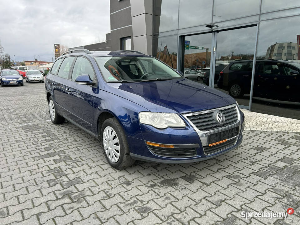 Volkswagen Passat podgrz fotele klimatronic niebieski