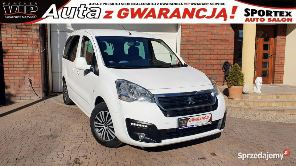 Peugeot Partner 16 BHDI 100 SALON I WŁTempomat ogranicznik prędkości Partner Motoryzacja