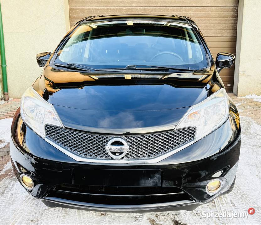 Nissan Note czarny wielkopolskie Krotoszyn sprzedam