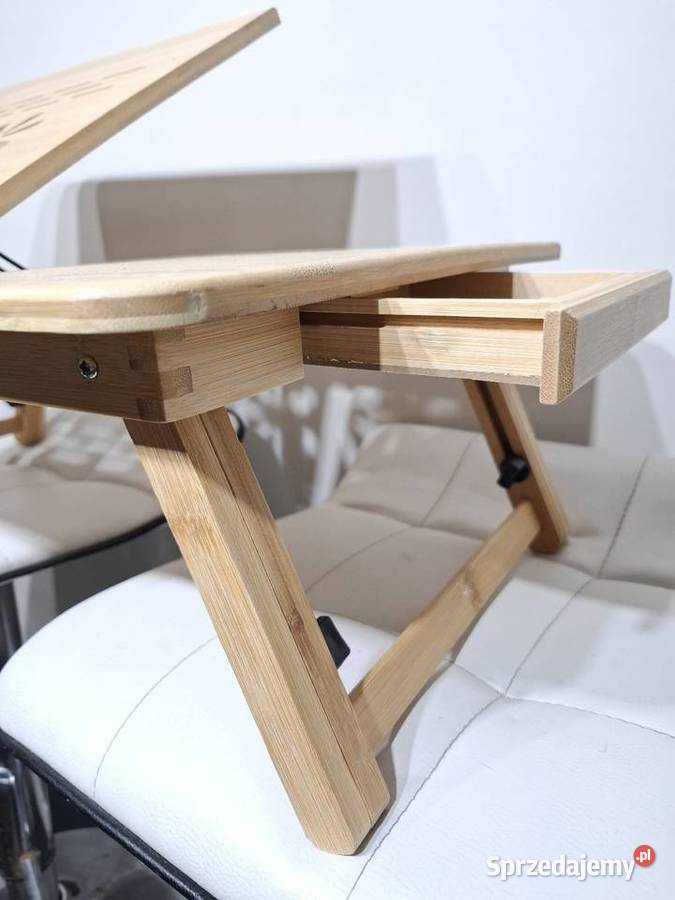 Drewniany stolik pod laptopa podstawka Kraków