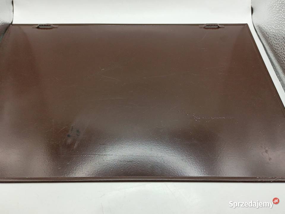 Szyld metalowy kalendarz vintage Blacha znak Zamość