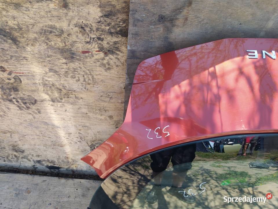 RENAULT MEGANE III COUPE KLAPA TYŁ TEENJ 3D wielkopolskie Zbierkowo