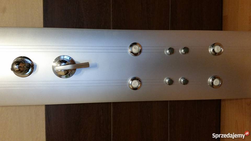 Panel prysznicowy narożny z radiem