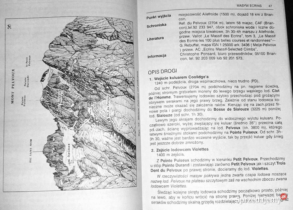 Alpy Wybór tras turystycznych i wspinaczkowych Chełm