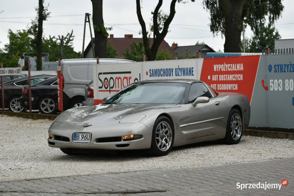 Chevrolet Corvette Coupe Targa 57 V8 355 1999r światła przeciwmgielne Kampinos