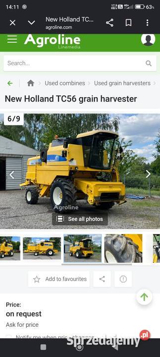 holland tc56 hydro autoflowkopiowanie hederu