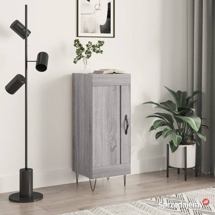 Szafka szary dąb sonoma 345x34x90 materiał