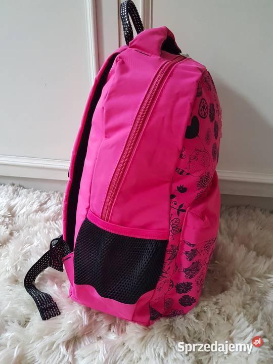 Plecak dziecięcy dziewczynki różowy Łódź sprzedam