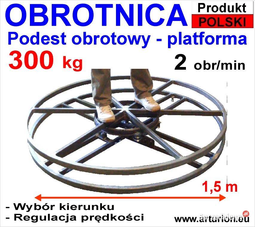Obrotnica Ekspozytor napęd reklamy podest do 300 Warszawa sprzedam