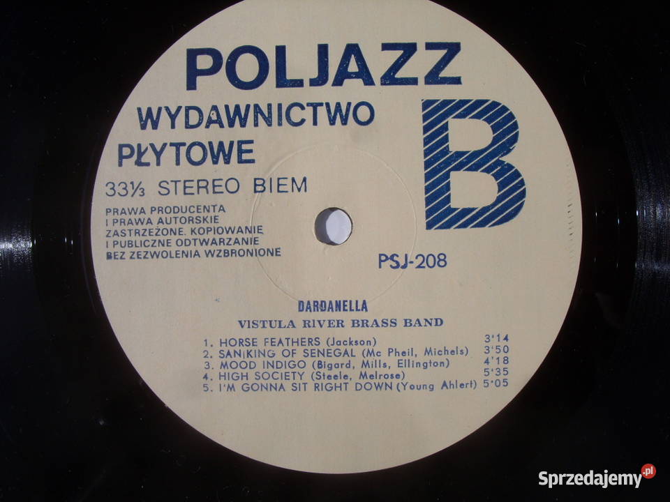 LP POLJazz VISTULA RIVER BRASS BANDdardanella dolnośląskie Wołów