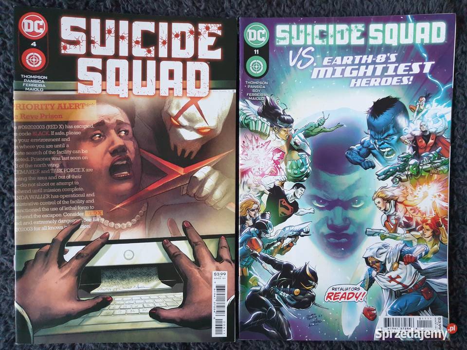 Harley Queen Suicide Squad zestaw 14 komiksów DC Gdynia sprzedam