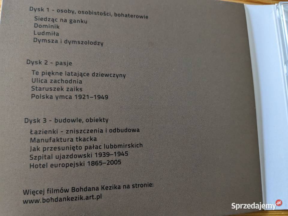 Bohdan Kezik ex Kwartet Warszawski 3 DVD Box z sprzedam
