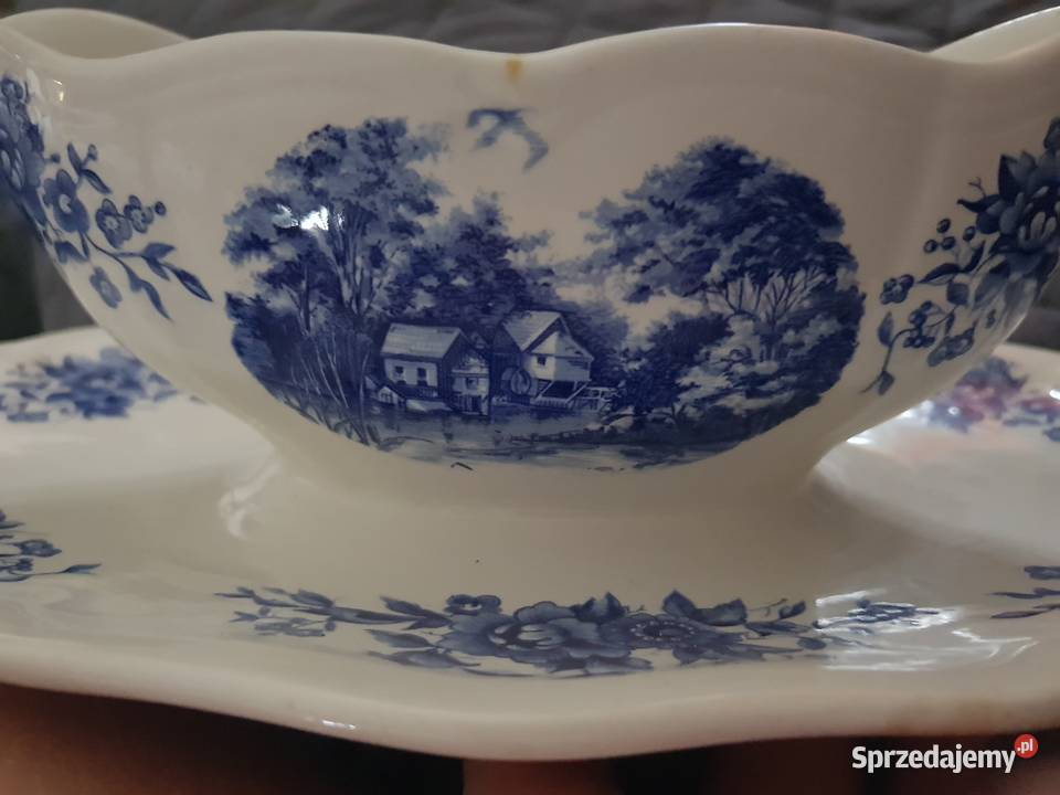 Sosjerka Porcelana Francuska Sarreguemines Ceramika i szkło Wola Podłężna
