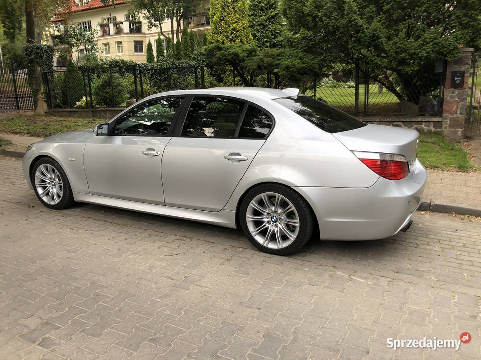 BMW 535d E60 M pakiet elektrycznie ustawiane fotele Sopot sprzedam