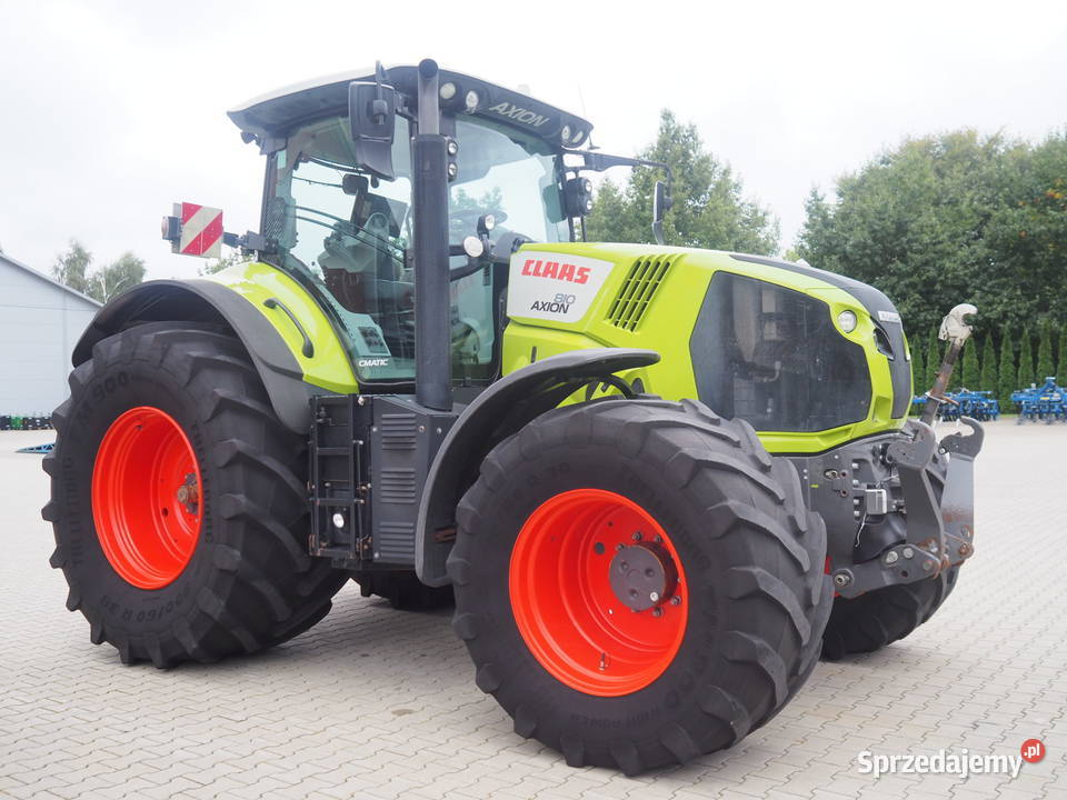 Claas Axion 810 Cmatic przygotowany do systemu WOM 540/1000 obr. Stęszew