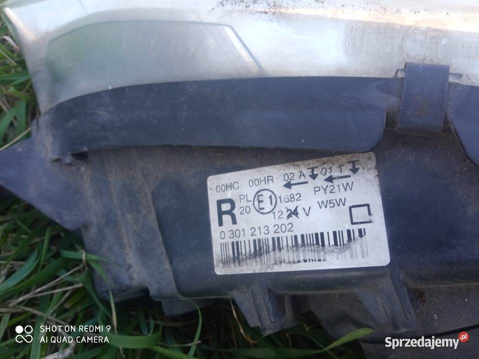 Peugeot 407 lampa przednia osobowe Kielce