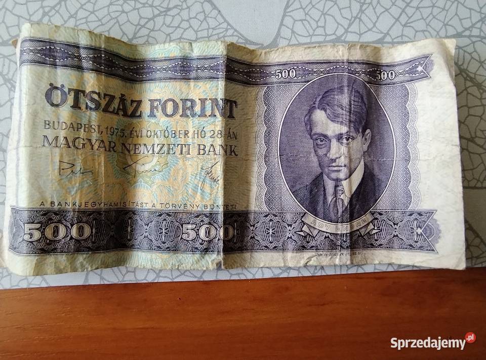 Banknot 500 forintów