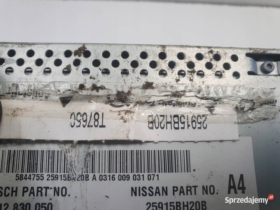 Nissan Juke RADIO CD Radioodtwarzacz Nawigacja Rudka