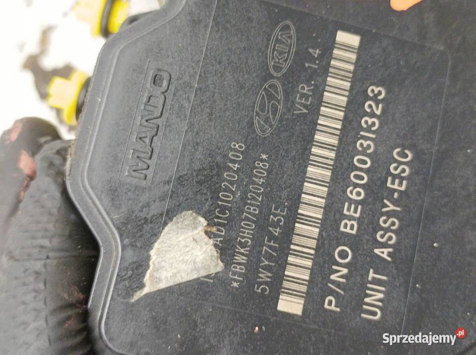 POMPA ABS 589203U310 BE60031323 Kia Sportage III sprzedam