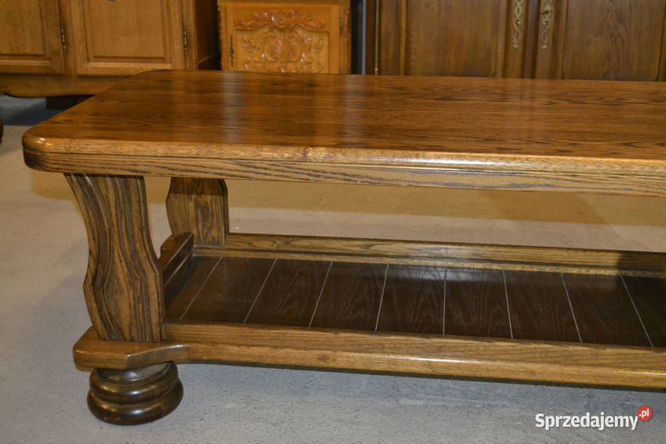 stolik stylowy lity dąb Będzin sprzedam