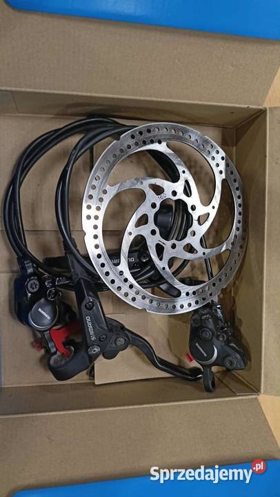 Hamulce Shimano tarcz hydr pt rower uszkodzone
