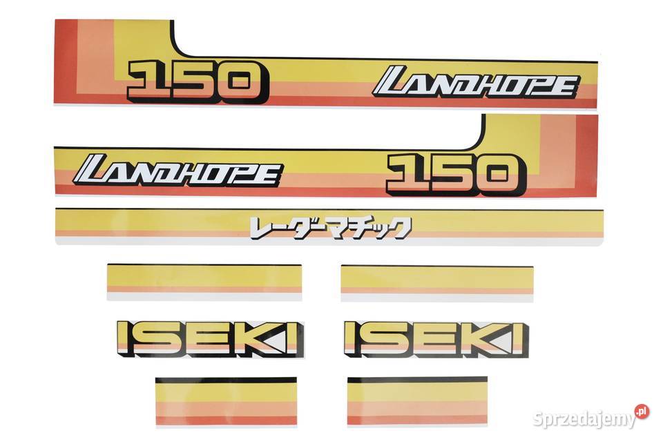 Naklejki Iseki TU150 Landhope
