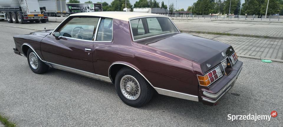 Chevrolet Monte Carlo 50 V8 stan idealny do nieuszkodzony Pajęczno