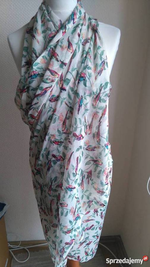 Accessorize Apaszka Szal w ptaszki w ptaki Pareo