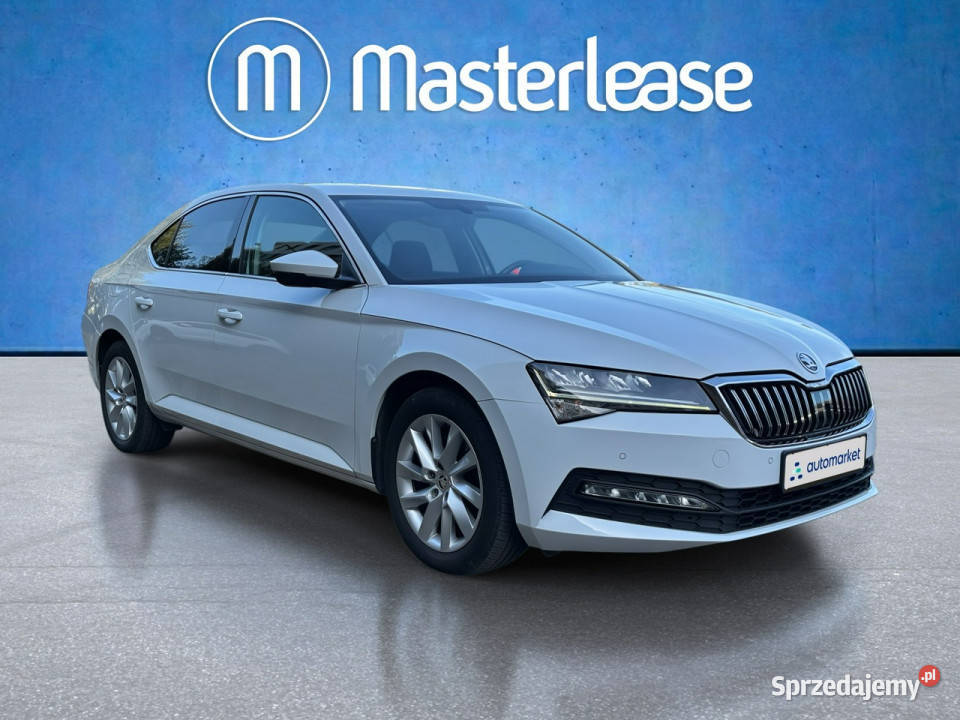 koda Superb 20 TDI SCR Ambition DSG Z Polskiego podgrzewane fotele Superb Škoda mazowieckie