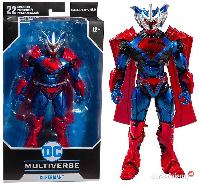 Duża Figurka SUPERMAN UNCHAINED DC Multiverse 18 Plastik  Mogilany