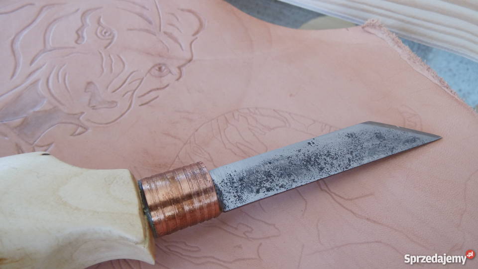 Kaletnictwo rymarstwo Noże do skóry Zestaw Ręczne Radzewice