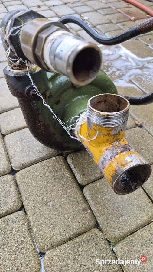 Pompa wodna odśrodkowa z napędem hydraulicznym nieuszkodzony Nowa Święta