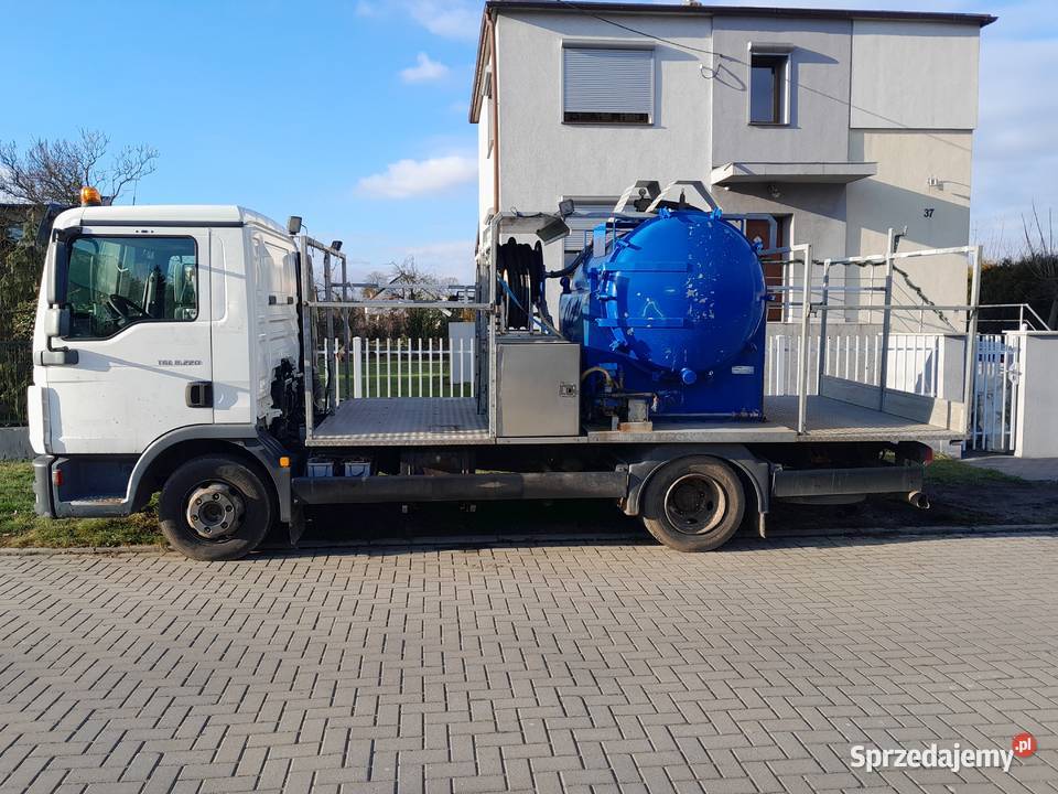 Samochód auto pojazd asenizacyjny Man TGL 8210 Rok produkcji 2012 Ostrów Wielkopolski