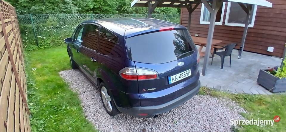7 osobowy Ford S 22 TDCI 2008 187 Pryw Gdańsk nieuszkodzony S-MAX